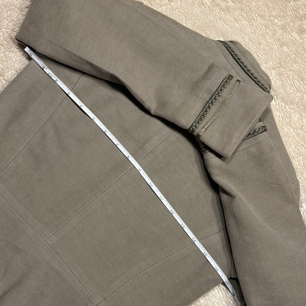 ZARA Faux Suede Military Jacket - Picture 13 of 13
